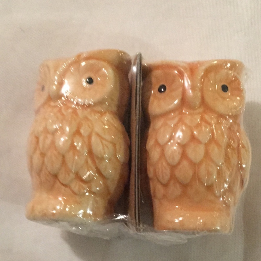 Owl Salt & Pepper Shakers (AB)